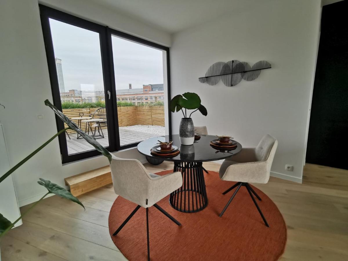 The Penthouse, Oasis Of Light And Inspiration Apartment Antwerpen Bagian luar foto